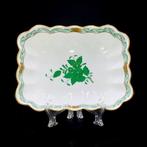 Herend - Rectangular Scalloped Dish/Vide-Poche (18 cm) -, Antiek en Kunst