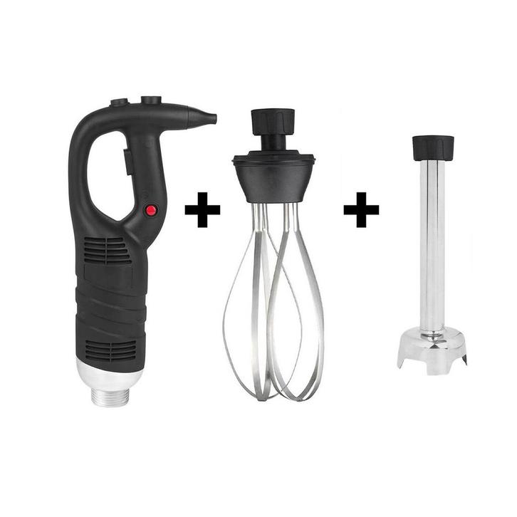 GGM Gastro | Staafmixer incl. mixerstaaf 250mm & Klopper - |, Witgoed en Apparatuur, Keukenmixers, Verzenden