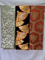 Fukuro OBI Japanse kimono gordel band set van 3 - Zijde -