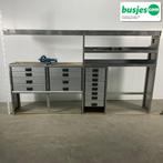 Aluca aluminium bedrijfswageninrichting gebruikt (nr 2623), Auto diversen, Ophalen of Verzenden