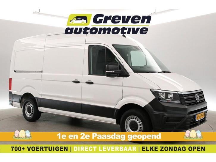 Volkswagen Crafter 2.0 TDI L3H3 140PK Aut. 3000KG Trekgew, Auto's, Bestelauto's, Te koop, Automaat, Diesel, Wit, Volkswagen, Verzenden