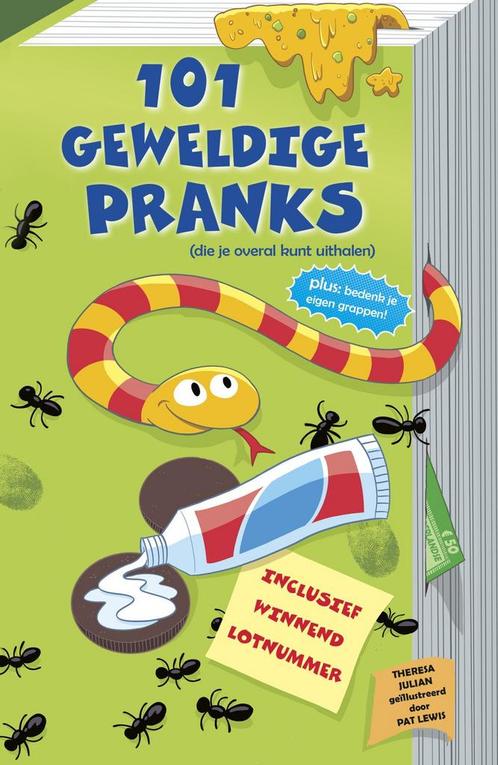 Moppenboeken - 101 geweldige pranks (die je overal kunt uith, Boeken, Kinderboeken | Kleuters, Nieuw, Verzenden