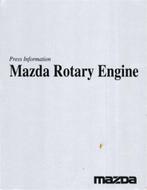 1993 MAZDA ROTARY MOTOR PERS BROCHURE, Boeken, Auto's | Folders en Tijdschriften, Nieuw, Mazda, Author