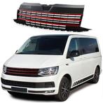 Grille rood zwart voor VW T6 2015-2019 embleemloze grille, Nieuw, Volkswagen, Motorkap, Verzenden