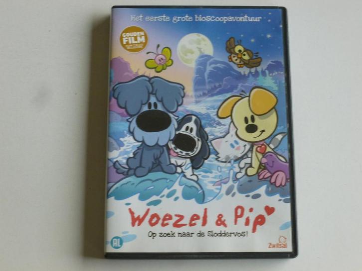 Woezel & Pip - Op zoek naar de Sloddervos! (DVD), Cd's en Dvd's, Dvd's | Kinderen en Jeugd, Zo goed als nieuw, Verzenden