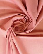 Poplin Katoen Poeder Roze Extra Breed (280 cm), Hobby en Vrije tijd, Stoffen en Lappen, Nieuw, Roze