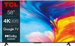 TCL 58P635 - 58 inch 4K ultra HD 60Hz smart LED TV, LED, Zo goed als nieuw, 100 cm of meer, 4k (UHD)