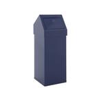 Carro-Push afvalbak met pushklep 55 ltr - blauw, Nieuw, Verzenden