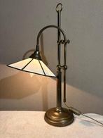 Tafellamp - Messing, Glas - Tiffany Style Lampenkamp, Huis en Inrichting, Nieuw