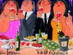 Kunstdruk El van Leersum - It`s delicious 80x60cm, Verzenden, Nieuw