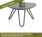 XOOON Masura salontafel HPL/metaal - Antraciet, Huis en Inrichting, Tafels | Salontafels, Ophalen of Verzenden, Nieuw, Overige materialen
