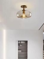 Moderne Glazen Plafondlamp – Minimalistisch LED Design, Huis en Inrichting, Lampen | Plafondlampen, Verzenden, Nieuw