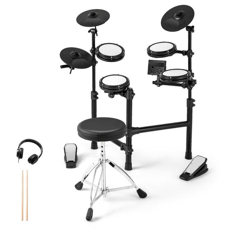 LIVSK Elektronische Drumset - Opvouwbaar met 150 Timbres - I, Muziek en Instrumenten, Drumstellen en Slagwerk, Nieuw, Verzenden