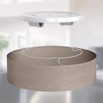 B.K.LICHT Plafondlamp - decoratieve lamp - taupe - met 2x, Ophalen of Verzenden, Zo goed als nieuw