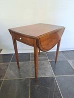 Bijzettafel - Eik, Mahonie - Oortafel /pembroke table, Antiek en Kunst