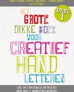 Het grote dikke boek voor creatief handletteren deel 1,, Verzenden, Zo goed als nieuw