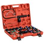 vidaXL Druktester voor koelsysteem 52x40,5x9,5 cm rood, Verzenden, Nieuw