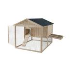 Kippenhok Billie - met Ren en Dakleer 150 x 115 cm, Dieren en Toebehoren, Verzenden, Nieuw, Hout