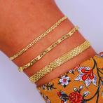 Gouden Anker Armband 14K, Verzenden, Nieuw, Goud, Goud