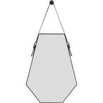 Spiegel - Livion Imena - Decoratief Spiegelglas - Zwart -, Huis en Inrichting, Ophalen of Verzenden, Nieuw