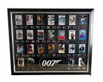 James Bond - Large Luxury Frame with logo & All 25 Films :