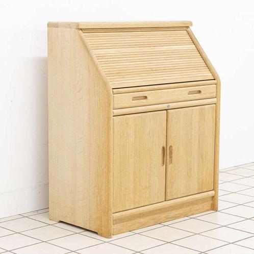 Moderne Massiefhouten Secretaire, Huis en Inrichting, Kasten | Secretaires, Ophalen of Verzenden