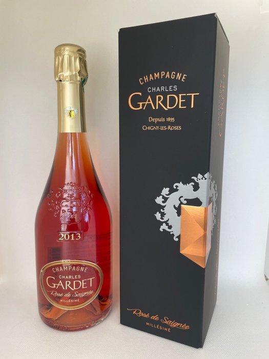 2013 Gardet, Rosé de Saignée Millésimé, avec Etui -, Verzamelen, Wijnen
