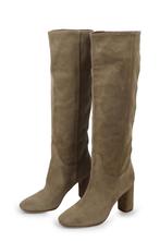 Manfield Laarzen in maat 39 Beige, Kleding | Dames, Schoenen, Hoge laarzen, Verzenden, Beige, Zo goed als nieuw