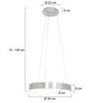 Steinhauer hanglamp Ringlede 3299GO Tweede Kans, Ophalen, Design, Zo goed als nieuw, Metaal