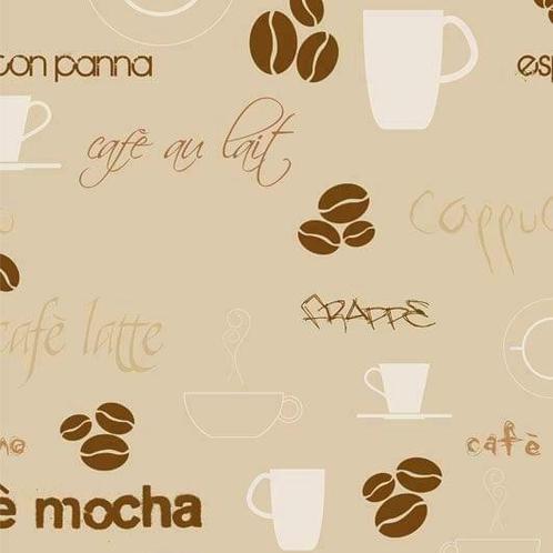 Restaurant of eetcafe? Kies plakfolie koffie decoratiefolie, Doe-het-zelf en Verbouw, Zeil en Folie, Nieuw