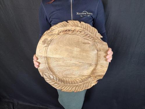 Schaal - 40cm - Mango hout, Antiek en Kunst, Kunst | Designobjecten