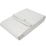 4x6 wit 150gr afdekzeil met zeilringen - bouwzeil, Doe-het-zelf en Verbouw, Zeil en Folie, Ophalen of Verzenden, Nieuw, 15 m² of meer