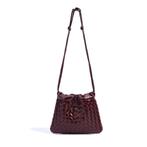 Tres Mini gevlochten leren tas, Verzenden, Nieuw, Overige kleuren, Schoudertasje