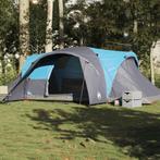 vidaXL Koepeltent 6-persoons waterdicht blauw, Caravans en Kamperen, Nieuw, Tot en met 2