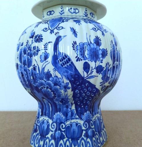 De Porceleyne Fles, Delft - Vaas - Aardewerk - pul,, Antiek en Kunst, Antiek | Glas en Kristal
