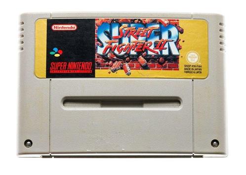 Super Street Fighter 2 [Super Nintendo], Spelcomputers en Games, Games | Nintendo Super NES, Zo goed als nieuw, Ophalen of Verzenden
