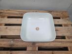 Keramische waskom 40 x 40 x 14 cm glans wit, Ophalen of Verzenden, Nieuw, Bad
