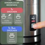 Melkopschuimer elektrisch - Melkklopper - 250 ML - Grijs - W, Verzenden, Zo goed als nieuw