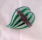 Murano Venetian Art Glass - Sieradendoos - Latticino
