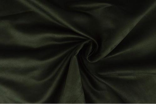 10 meter suedine stof - Suede stof - Donkergrijs, Hobby en Vrije tijd, Stoffen en Lappen, 120 cm of meer, 200 cm of meer, Grijs