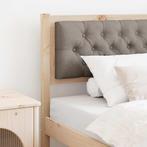 vidaXL Hoofdbord Anders Bruin en taupe 90 cm Massief, Verzenden, Nieuw, Bruin, Hout