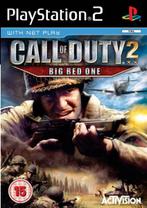 Call of Duty 2 Big Red One-Standaard (PlayStation 2), Spelcomputers en Games, Ophalen of Verzenden, Zo goed als nieuw
