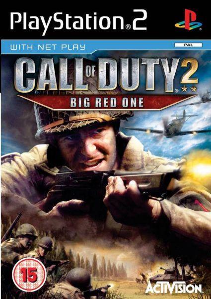 Call of Duty 2 Big Red One-Standaard (PlayStation 2), Spelcomputers en Games, Games | Sony PlayStation 2, Zo goed als nieuw, Ophalen of Verzenden