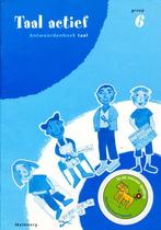 Taal Actief versie 3 Antwoordenboek Taal groep 6, Boeken, Verzenden, Nieuw