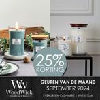 WoodWick geurkaarsen Eindhoven-25% korting geur van de maand, Overige materialen, Nieuw, Kaars, Minder dan 25 cm
