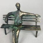 J. Chol - Reader on the bench (Bronze sculpture - limited), Antiek en Kunst, Kunst | Designobjecten