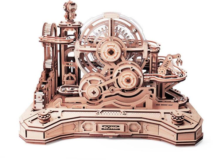 Robotime Knikkerbaan Gear Ball Challenge bouwpakket Knuts..., Hobby en Vrije tijd, Modelbouw | Overige, Nieuw, Verzenden