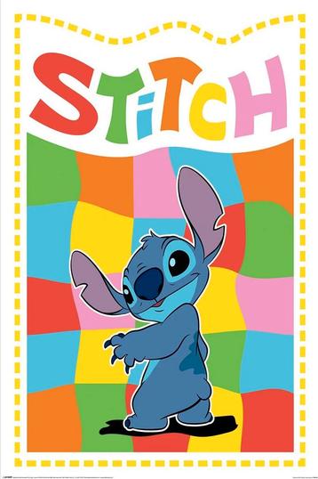 Poster Stitch Chequered 61x91,5cm