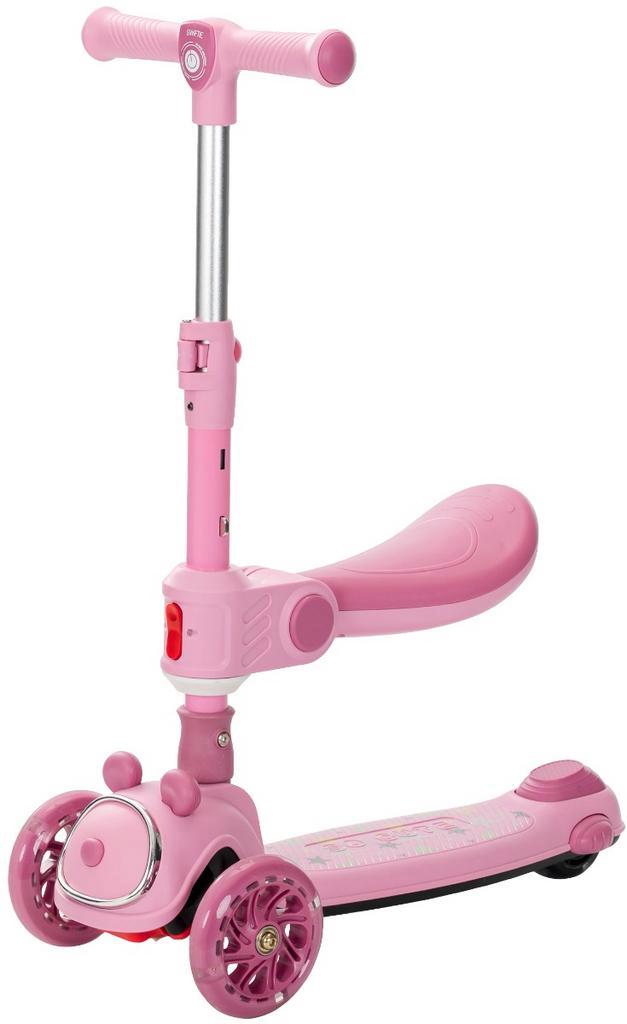 Lorelli Swiftie Pink Kinderstep/Loopfiets met Licht en, Kinderen en Baby's, Speelgoed | Buiten | Voertuigen en Loopfietsen, Nieuw