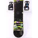 156 snowboard RIDE KINK, black, FLAT/Rocker, Verzenden, Gebruikt, Board